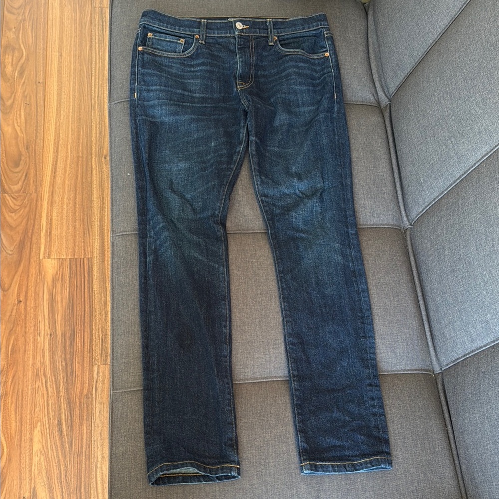 Buck Mason Slim Blue Jeans Timeless Style